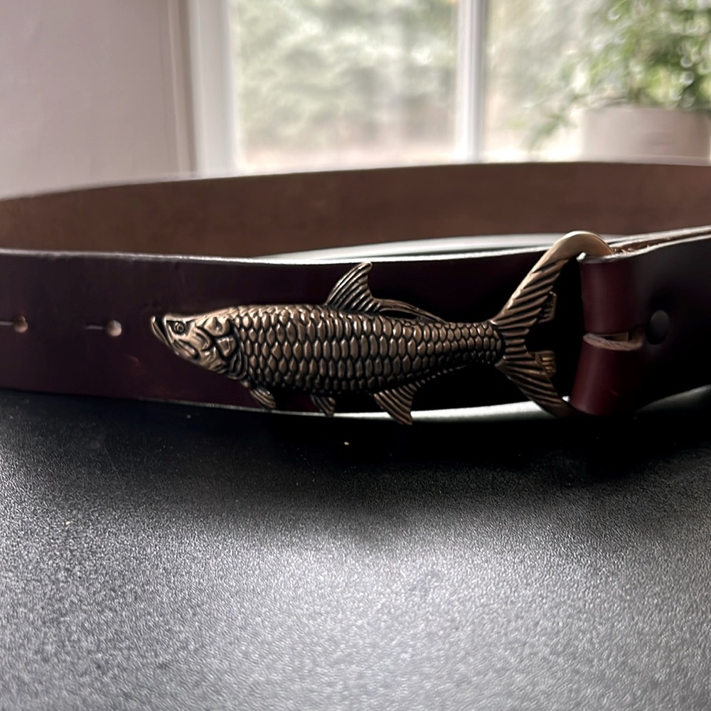 Hook n Hide Leather Belt